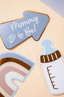 Photobooth Set Blooming Baby Boy (10st) - thumbnail