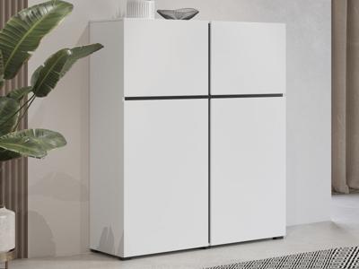 Commode CROSSAIR 4 deuren wit Commode CROSSAIR 4 deuren wit