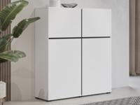 Commode CROSSAIR 4 deuren wit - thumbnail