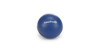 Rubber bal massief hondenspeeltje blauw 6.5 cm - thumbnail