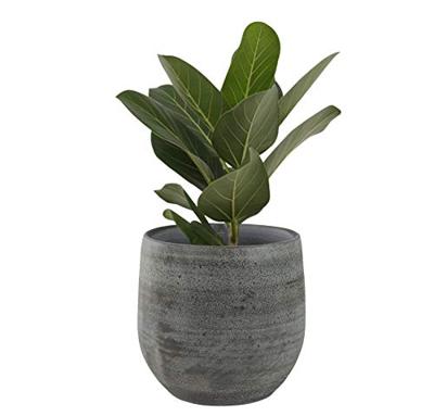 Esra mystic grijs bloempot binnen 18x16 cm