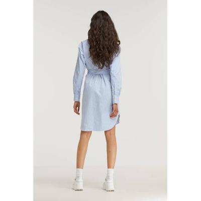 POLO Ralph Lauren gestreepte blouse lichtblauw