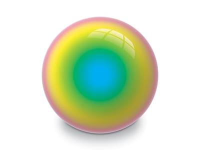 Mondo decorbal regenboog, 23cm