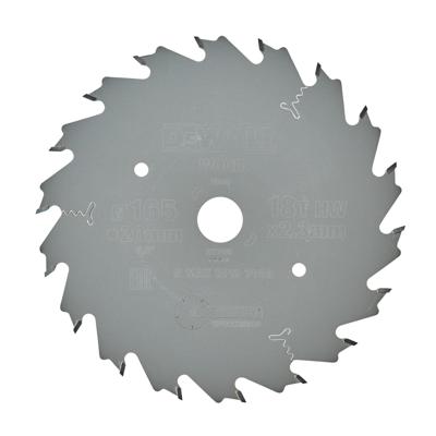 DeWalt Accessoires Cirkelzaagblad (accu/invalzaag), 165x20x18t, wisseltand, kerf 2,0mm, Snel langszagen - DT1089-QZ