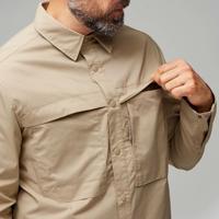 Fjallraven Abisko Trail LS Shirt Heren Fossil XL - thumbnail