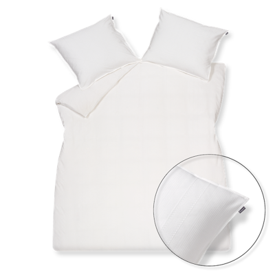 Vandyck Vandyck Pure 24 Seerzuck. Dekbedovertrek Offwhite Lits-jumeaux (240x200/220)