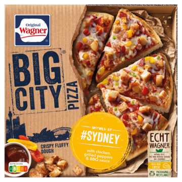 Original Wagner Big City with Chicken, Peppers & BBQ Sauce #Sydney 425 g bij Jumbo