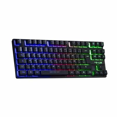 Gaming Keyboard The G-Lab KEYZ CAESIUM TKL WIRELESS Zwart AZERTY