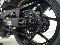 RK Chain 428 xre 2400 c black open - thumbnail