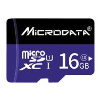 MICROGEGEVENS 16GB U1 paars en zwart TF (Micro SD) geheugenkaart - thumbnail