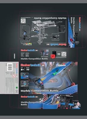 fischertechnik 571898 Marble Competition Battle Bouwpakket Vanaf 8 jaar fischertechnik 571898 Marble Competition Battle Bouwpakket Vanaf 8 jaar