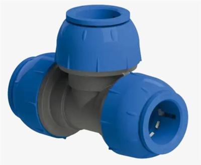 Alusic T-koppeling ø22mm