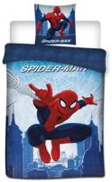 Spiderman Dekbedovertrek blauw 140 x 200 cm - 65 x 65 cm - thumbnail