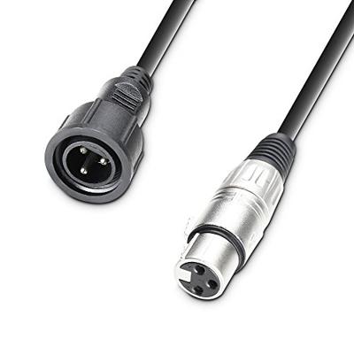Cameo DMX ADAPTER OUT adapterkabel voor IP65 plug naar XLR female 3 pin