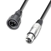 Cameo DMX ADAPTER OUT adapterkabel voor IP65 plug naar XLR female 3 pin - thumbnail