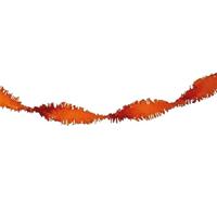 Folat twist slinger crêpepapier oranje 6 meter | 24 stuks - thumbnail