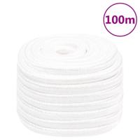 VidaXL Boottouw 20 mm 100 m polypropyleen volwit - thumbnail