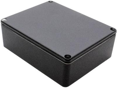 Hammond Electronics 1590WBB2BK Universele behuizing 119 x 94 x 38 Aluminium spuitgietwerk Zwart 1 stuk(s)
