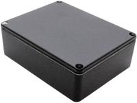 Hammond Electronics 1590WBB2BK Universele behuizing 119 x 94 x 38 Aluminium spuitgietwerk Zwart 1 stuk(s) - thumbnail
