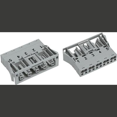 WAGO 770-745/064-000 Netstekker WINSTA MIDI Bus, recht Totaal aantal polen: 5 25 A Grijs 100 stuk(s)