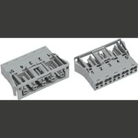 WAGO 770-745/064-000 Netstekker WINSTA MIDI Bus, recht Totaal aantal polen: 5 25 A Grijs 100 stuk(s) - thumbnail