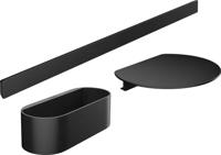 Hansgrohe Bundelset Bad WallStoris Mat Zwart - thumbnail