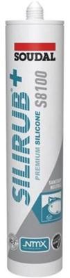 Soudal silirub+ s8100 neutraal | sanitairkit | jasmijn 284 | 300 ml - 135722 Soudal silirub+ s8100 neutraal | sanitairkit | jasmijn 284 | 300 ml - 135722