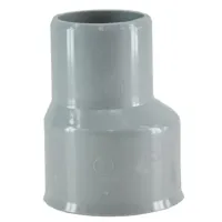 Reparatiemof 32 mm x verjongde spie 26 mm PVC - thumbnail