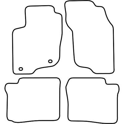 Automatten passend voor Mitsubishi Spacestar 1998-2005 TMMT528