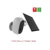 2 camera's met zonnepaneel - CHACON - 2-IPCAM-BE03-PS - Buiten - WiFi - thumbnail