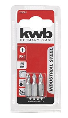 Schroefbit philips Nr. 1 25 mm 1/4 inch 3 stuks kaart Eurofix - Eurofix Schroefbit philips Nr. 1 25 mm 1/4 inch 3 stuks kaart Eurofix - Eurofix