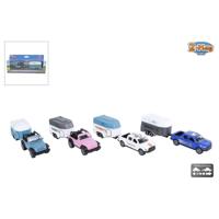 Auto met paardentrailer 16,5cm - thumbnail