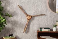 Authentieke wanddecoratie SCREW III 60cm gevlamd koperen vliegtuigpropeller - 39560 - thumbnail