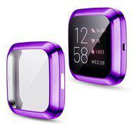 Fitbit Versa 2 Soft TPU case (volledig beschermd) - Paars - thumbnail