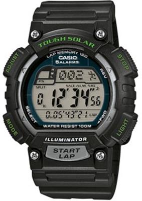 Horlogeband Casio STL-S100H-2AVEF / STL-S100H Kunststof/Plastic Zwart 18mm