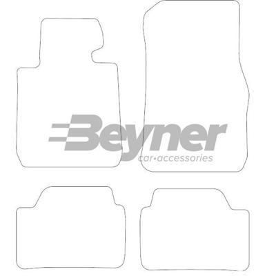 Automatten passend voor BMW 1-Serie F20 2012- 4-delig BL1040324