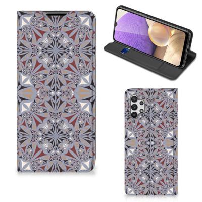 Samsung Galaxy A32 5G | Standcase | Flower Tiles Samsung Galaxy A32 5G | Standcase | Flower Tiles