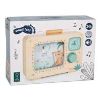 Small Foot - houten televisie muziekdoos safari fsc - thumbnail