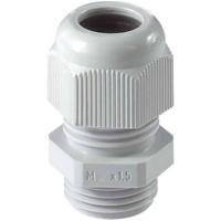 Jacob 50.625 PA7035 Wartel Met trekontlasting M25 Polyamide Grijs-wit (RAL 7035) 1 stuk(s) - thumbnail