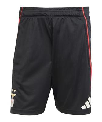 adidas Benfica Trainingsbroekje 2025-2026 Zwart Wit Rood