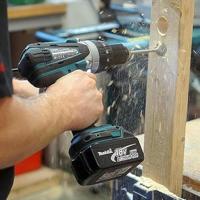 Makita DLX2145TJ Combiset | DHP458 Accu klopboormachine + DTD152 accu slagschroevendraaier | 18v 5.0Ah Li-ion - thumbnail