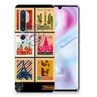 Xiaomi Mi Note 10 Pro | Silliconen Back Cover | Postzegels - thumbnail