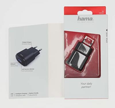Hama Oplader, 6W Oplader Zwart - thumbnail