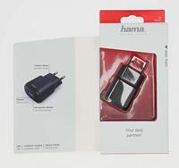 Hama USB-oplader 6.00 W 1x USB-A Zwart Binnen - thumbnail