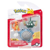 Pokemon Battle Figure Pack - Charmander, Poliwhirl & Trubbish - thumbnail