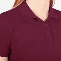 JAKO C6320D Polo Organic Dames - Kastanje - 36 - thumbnail