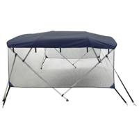 Biminitop 4 bogen met mesh zijwanden 243x(170-182)x137 cm - thumbnail