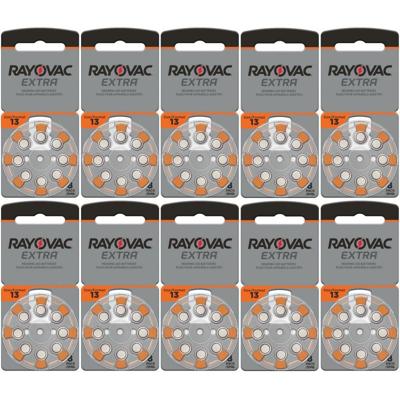Rayovac gehoorapparaat batterijen Type 13 (oranje) - 10 x 8 stuks