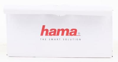 Hama Stekkerdoos (10 stopcontacten, 2 schakelaars en overspanningsbeveiliging, stopcontacten 45° gedraaid, kabellengte 2 m) ijsblauw/zwart