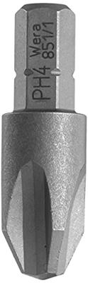 Wera 851/1 Z Bits Phillips, PH 4 x 32 mm - 1 stuk(s) - 05056535001 Wera 851/1 Z Bits Phillips, PH 4 x 32 mm - 1 stuk(s) - 05056535001